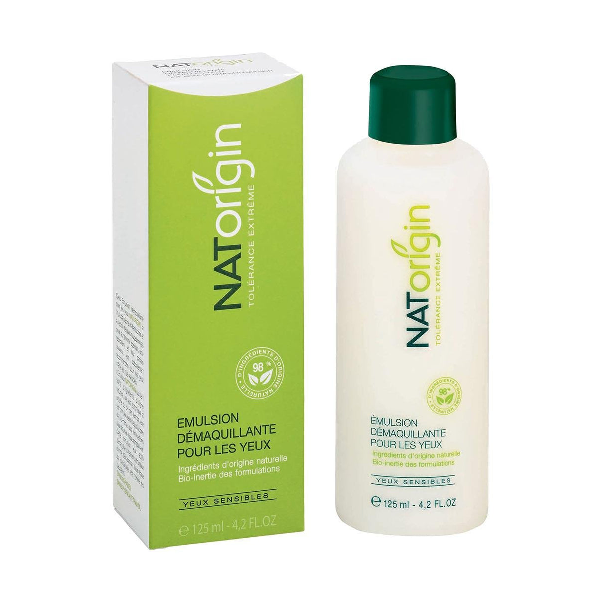 Eye make - up Remover Emulsion 125ml - NATorigin - Eye make - up remover - Eco Natural Products