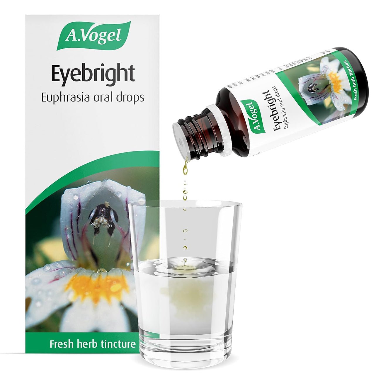 Eyebright Euphrasia Tincture 50ml - Eco Natural Products - A. Vogel - Eye Drops