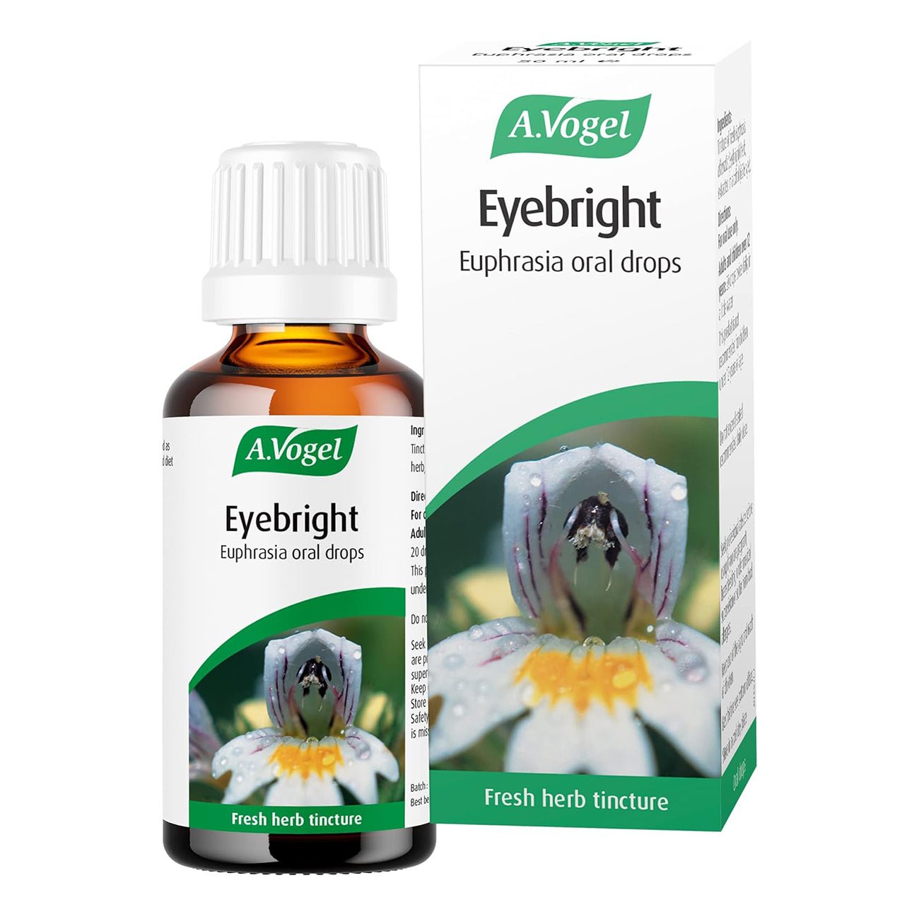 Eyebright Euphrasia Tincture 50ml - Eco Natural Products - A. Vogel - Eye Drops