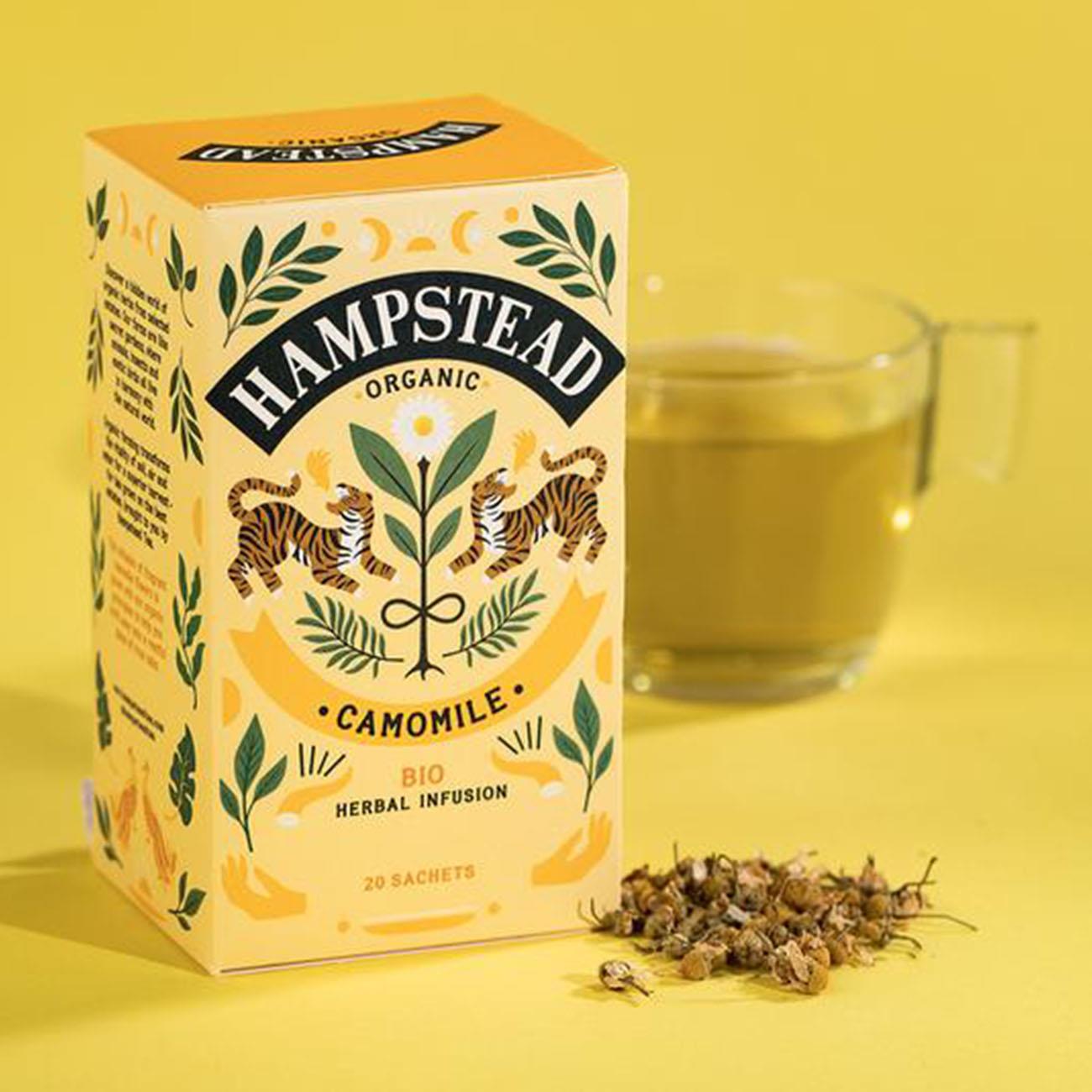 Hampstead Organic Camomile Herbal Infusion 20 Bags lifestyle image
