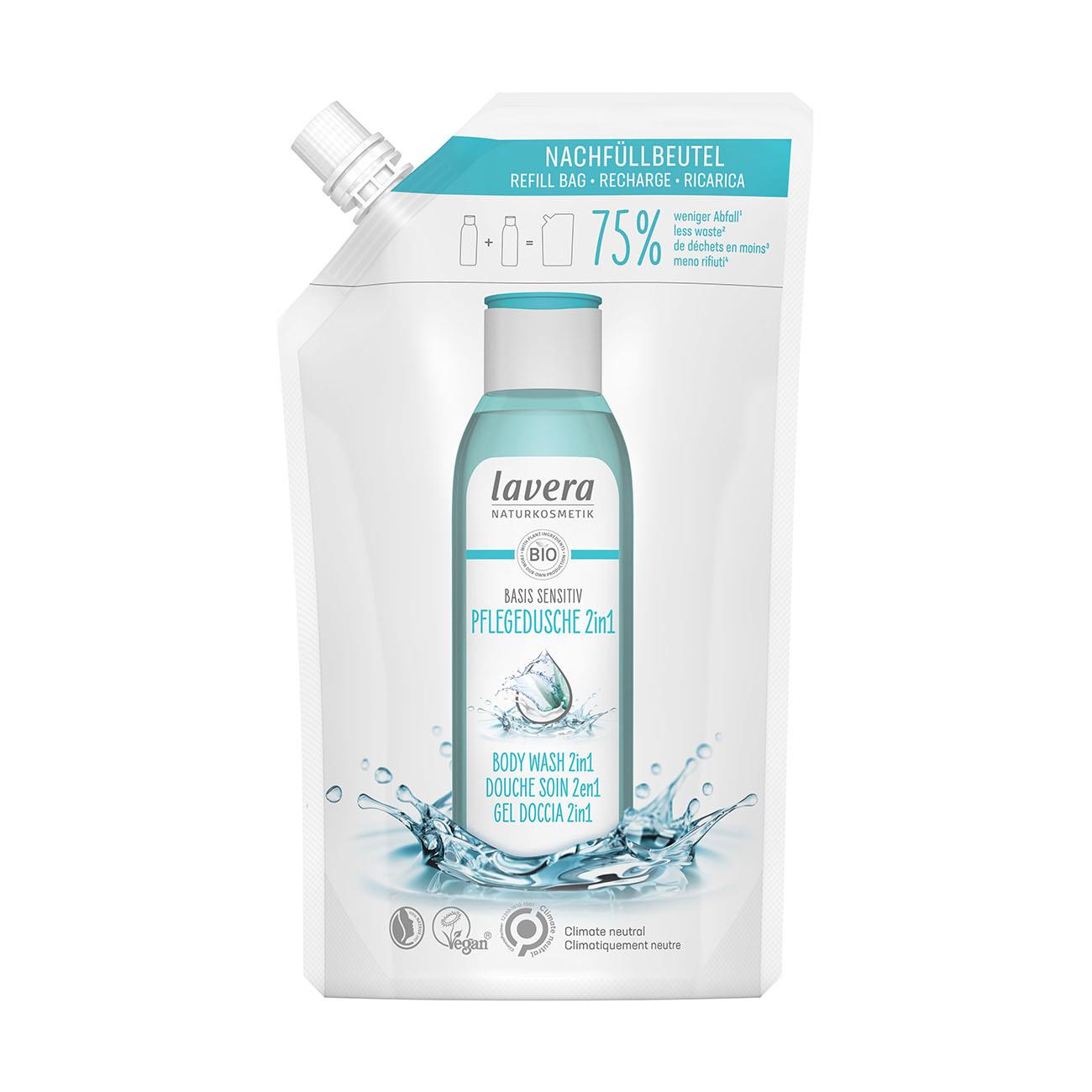 Organic Basic Sensitiv Body Wash 2 In 1 Refill 500ml