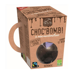 Organic Chocolate Bombs + Mini Marshmallows 70g