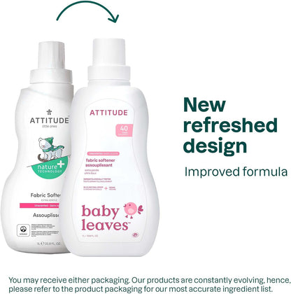 Fabric Softener Baby Fragrance - Free 1050ml - Attitude - Fabric Softener - Eco Natural Products