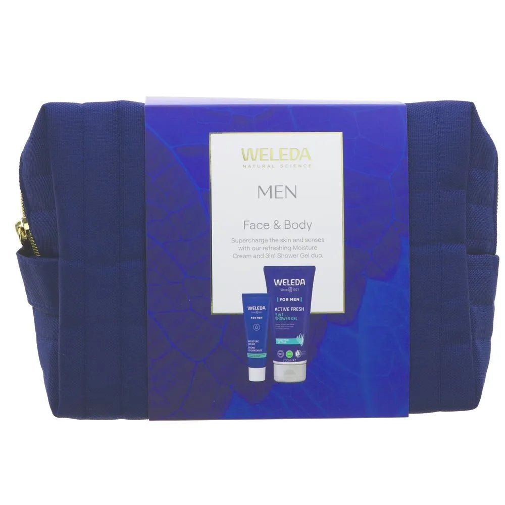 Face & Body For Men Christmas Gift Set - Weleda - Bath & Body Gift Sets - Weleda
