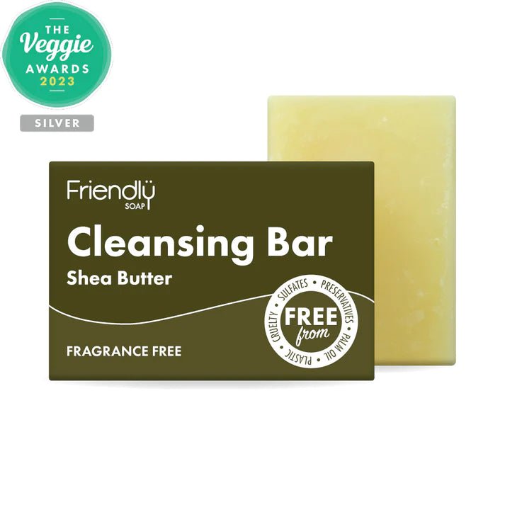 Facial Cleansing Shea Butter Soap 95g - Friendly Soap - Bar Soap - Eco Natural Products