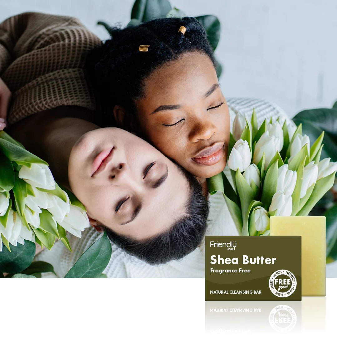 Facial Cleansing Shea Butter Soap 95g - Friendly Soap - Bar Soap - Eco Natural Products
