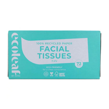 Facial Tissue 72 Sheets 1 Box - Ecoleaf - Facial Tissues - Ecoleaf