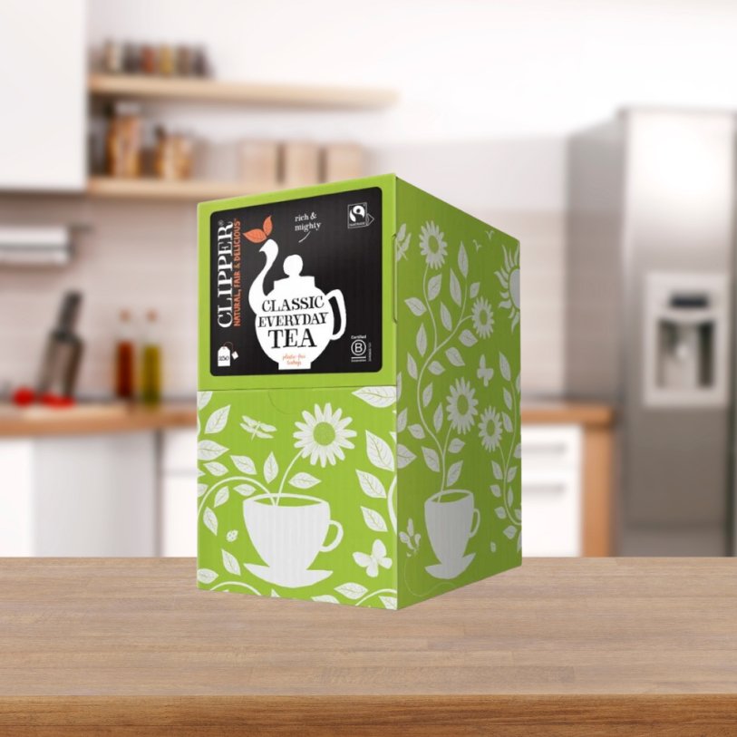 Fairtrade Black Tea 250 Envelopes - Clipper - Black Tea - Eco Natural Products