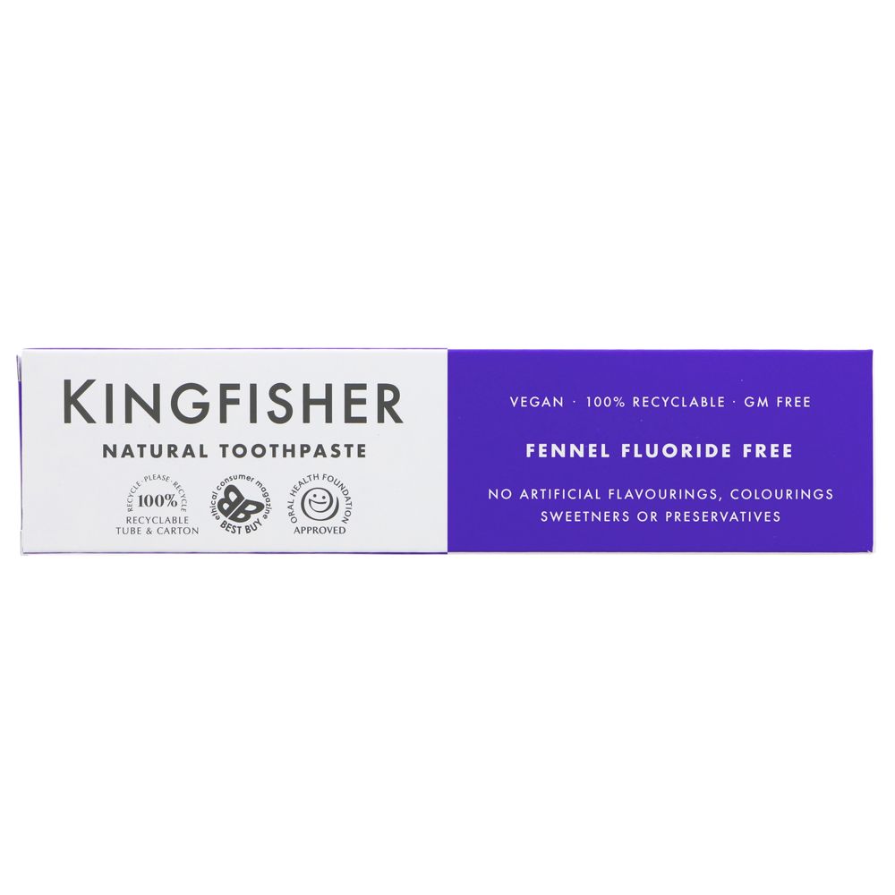 Fennel Fluoride free Toothpaste 100ml - Kingfisher - Toothpaste - Kingfisher