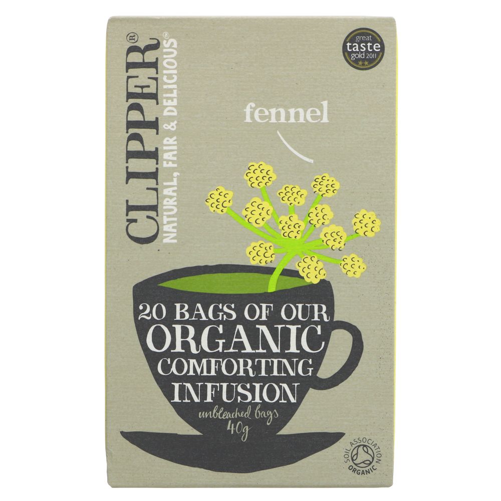 Fennel Infusion 20 bags - Eco Natural Products - Clipper - Infusion