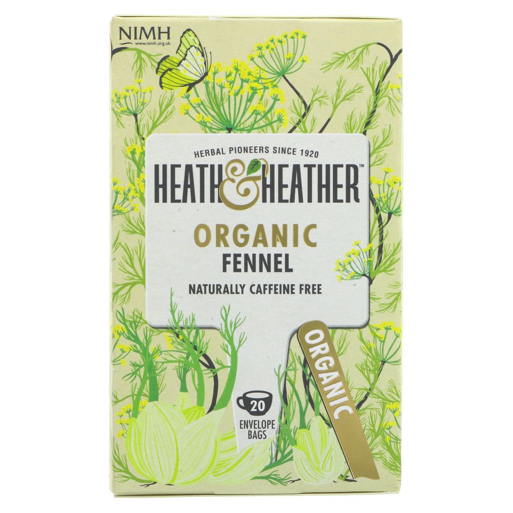 Fennel Infusion 20 Bags - Heath & Heather - Infusion - Eco Natural Products