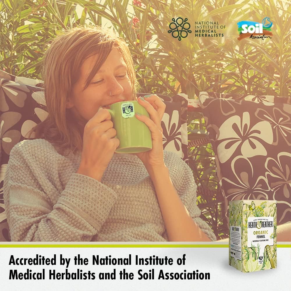 Fennel Infusion 20 Bags - Heath & Heather - Infusion - Eco Natural Products