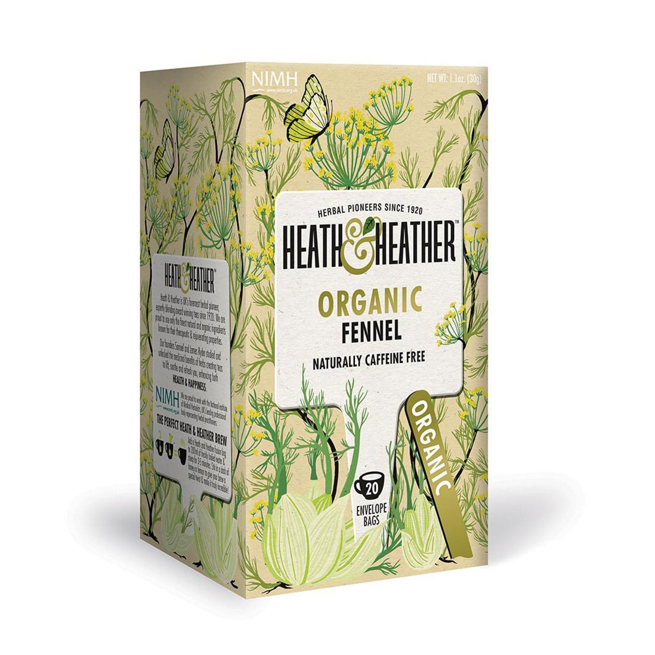 Fennel Infusion 20 Bags - Eco Natural Products - Heath & Heather - Infusion