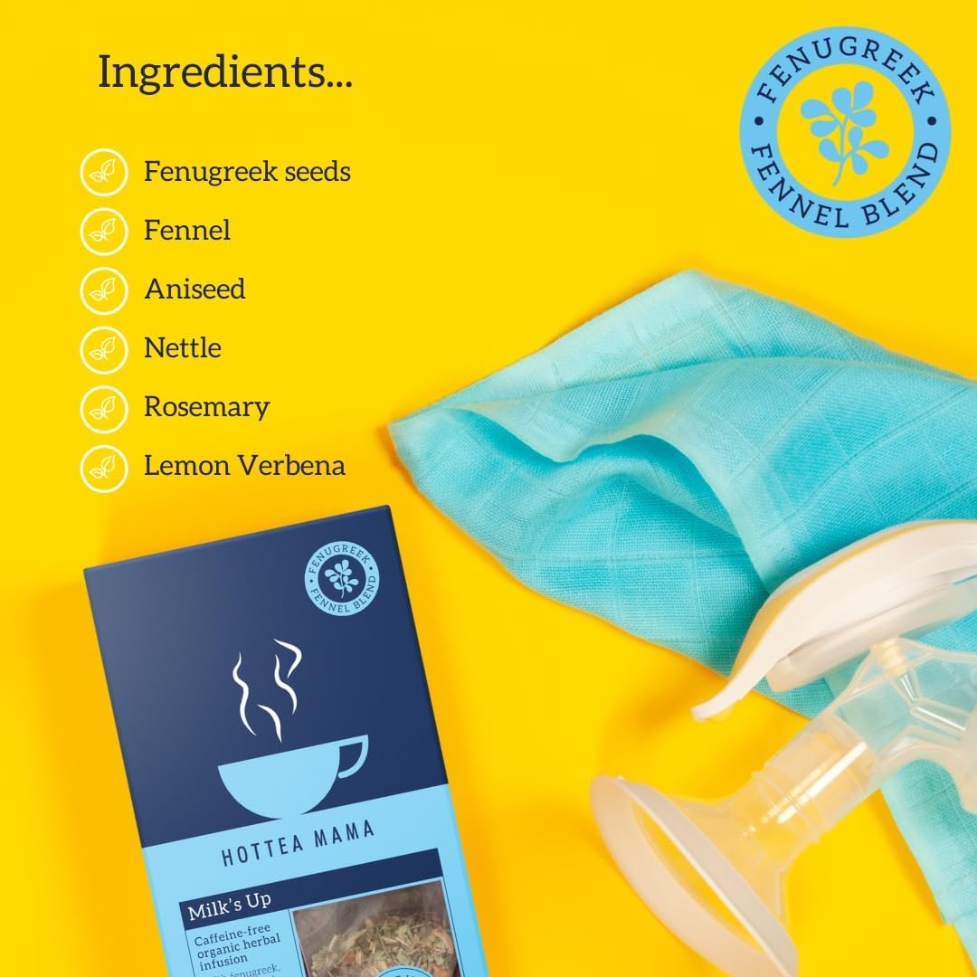 Fenugreek and Fennel Herbal Tea 14 Bags - Hottea Mama - Herbal Tea - Eco Natural Products