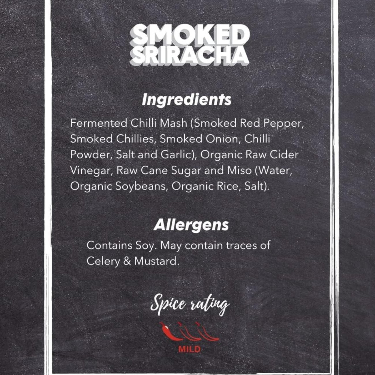 Fermented Hot Sauce Smoked Sriracha 150ml - Eaten Alive - Condiments & Sauces - Eco Natural Products