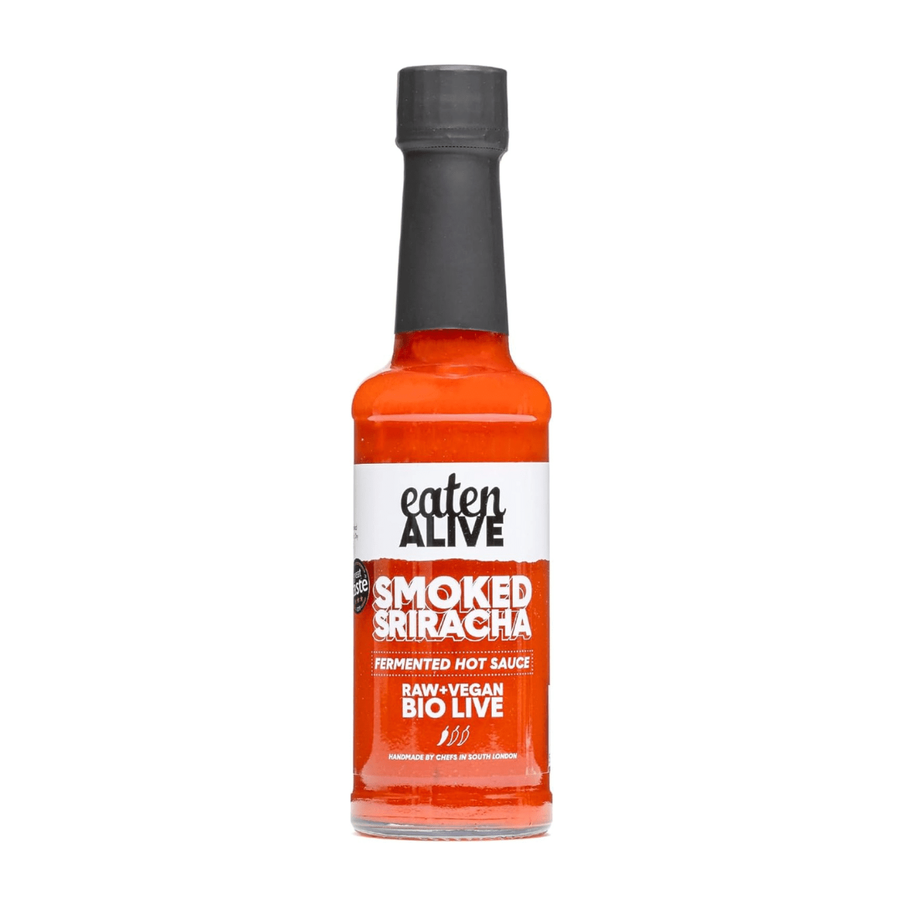 Fermented Hot Sauce Smoked Sriracha 150ml - Eaten Alive - Hot Sauce - Eco Natural Products