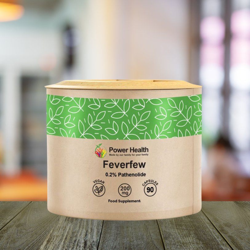 Feverfew 90 Capsules - Power Health - Food Supplement - Eco Natural Products