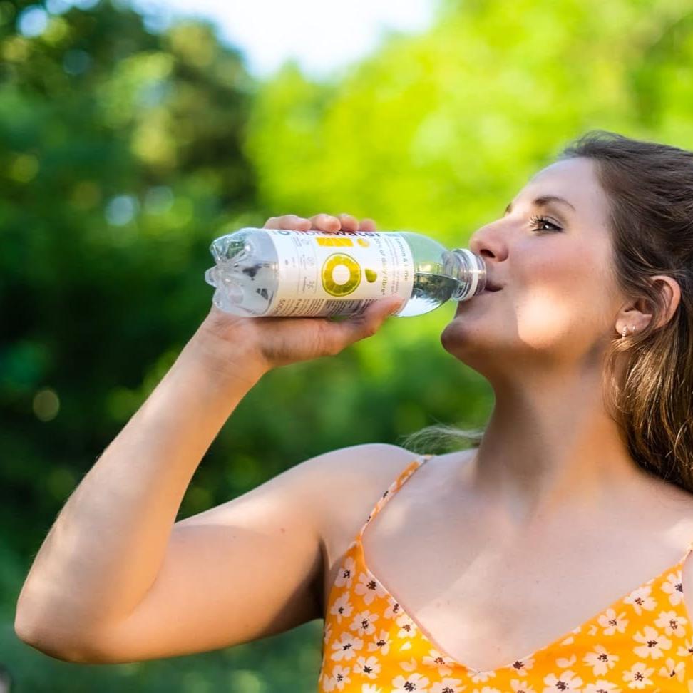 Fibre Infused Prebiotic Water Lemon & Lime Still 500ml - Io Fibrewater - Water Filter/Infuser - Eco Natural Products