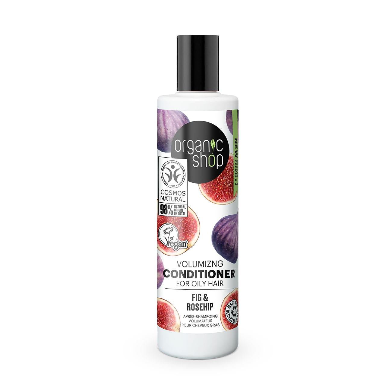 Fig and Rosehip Volumizing Conditioner for Oily Hair 280ml - Eco Natural Products - Organic Shop - Conditioner