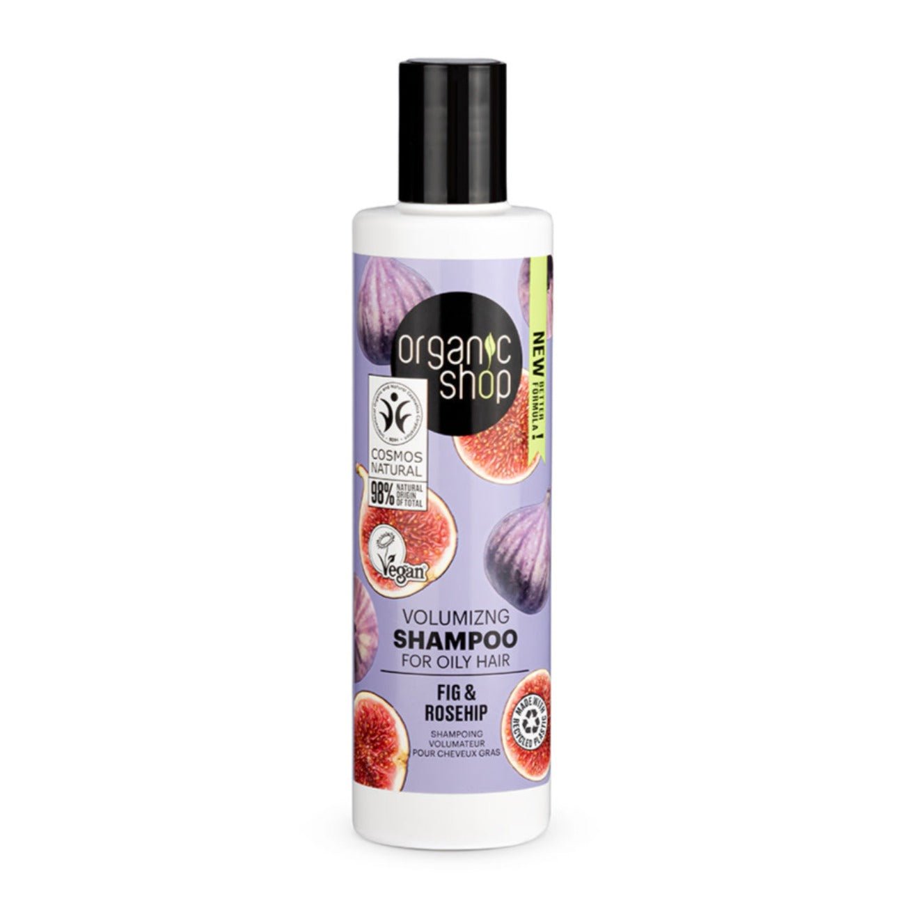 Fig and Rosehip Volumizing Shampoo for Oily Hair 280 ml - Organic Shop - Shampoo - Eco Natural Products
