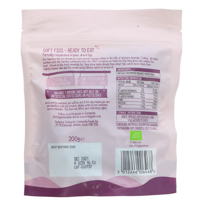 Figs Ready To Eat 200g - Crazy Jack - Dried Vegetables - Eco Natural Products