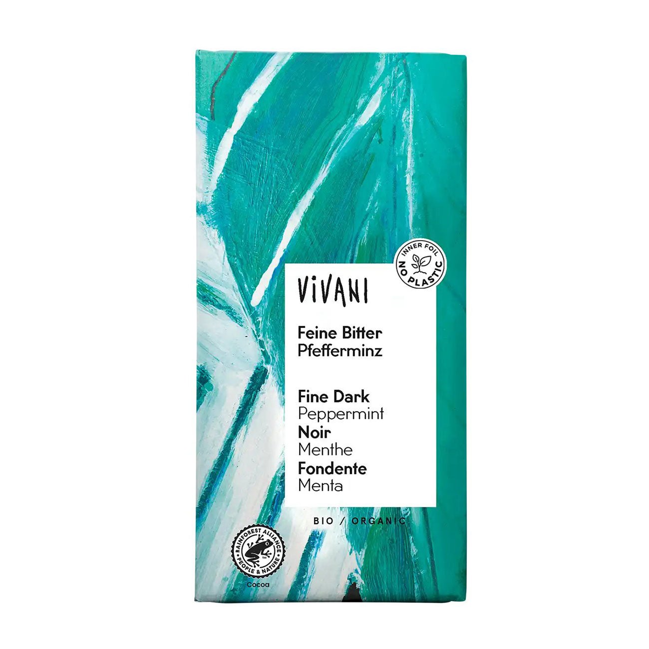 Fine dark Peppermint Chocolate 100g - Vivani - Chocolate Bar - Eco Natural Products
