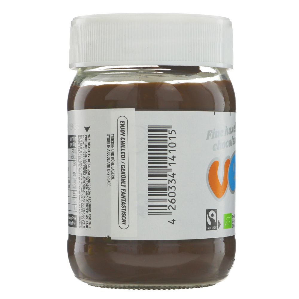 Fine Hazelnut Chocolate Spread (Crunchy) 350g - Vego - Chocolate - Eco Natural Products