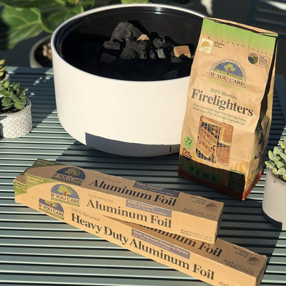 Firelighters Non - toxic Wood and Vegetable 28 pieces - If You Care - Lighters & Matches - Eco Natural Products