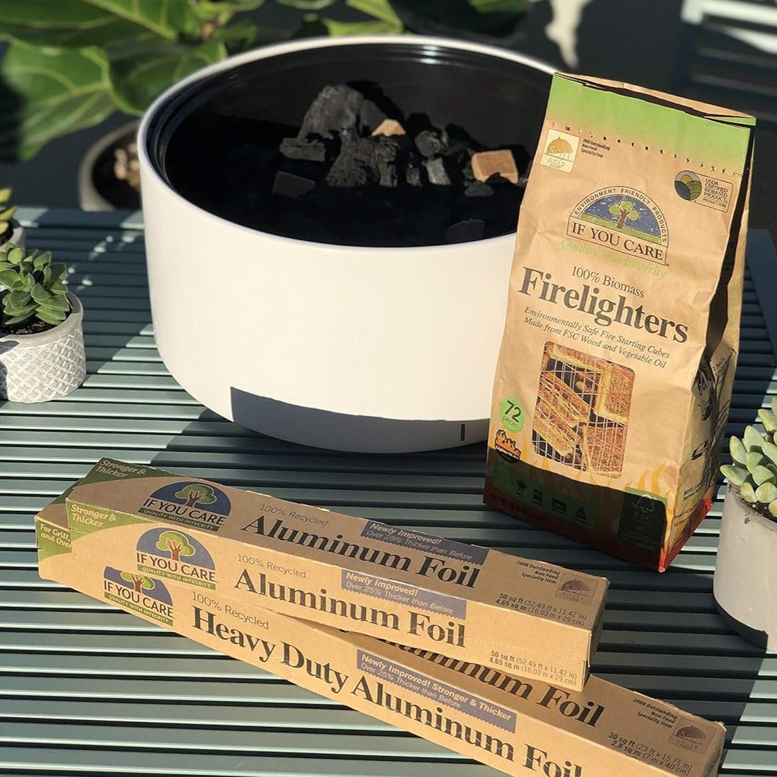 Firelighters Non - toxic Wood and Vegetable 72 pieces - If You Care - Lighters & Matches - Eco Natural Products