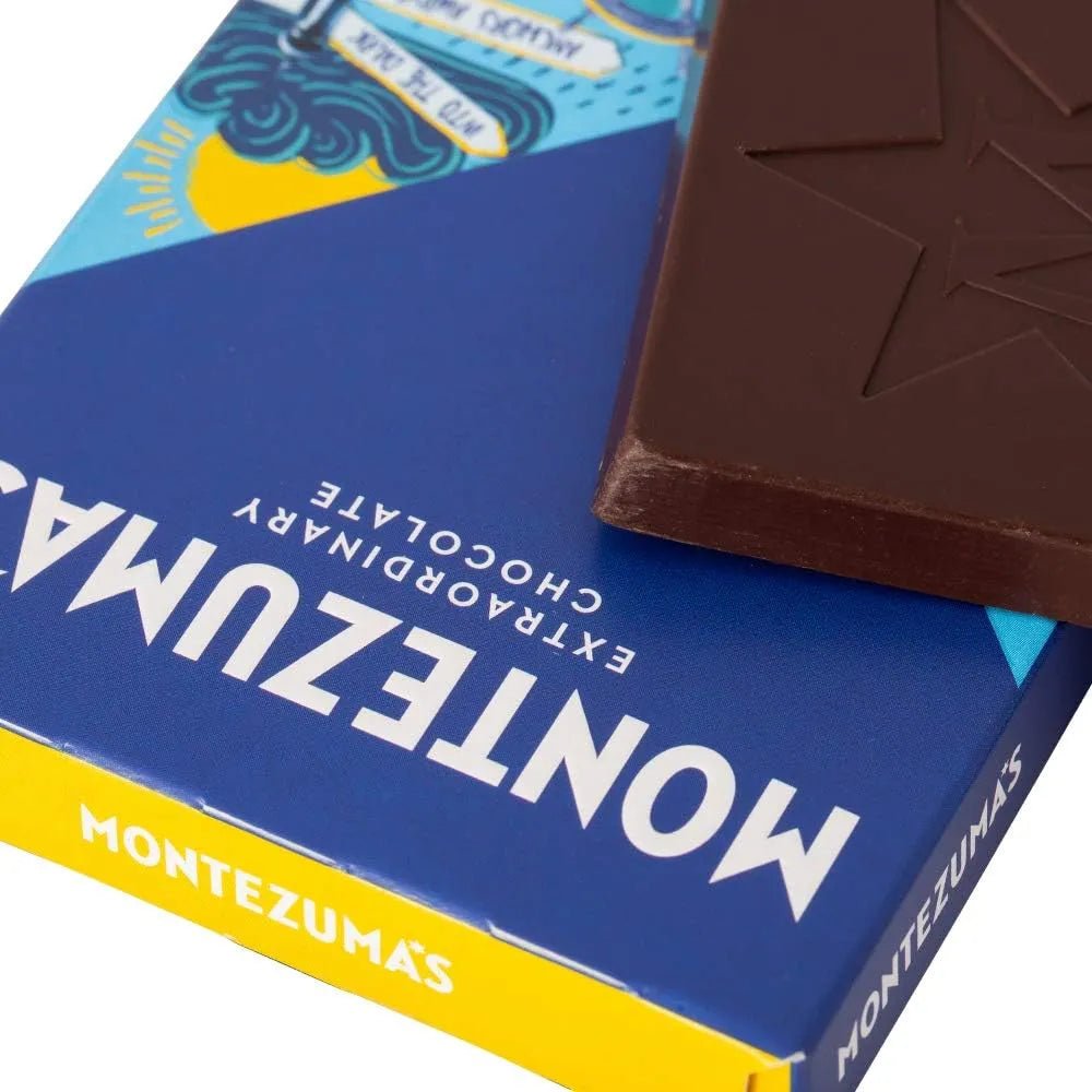 FitzRoy 74% Dark Chocolate Bar Organic 90g - Montezumas Chocolate - Chocolate Bar - Montezumas Chocolate