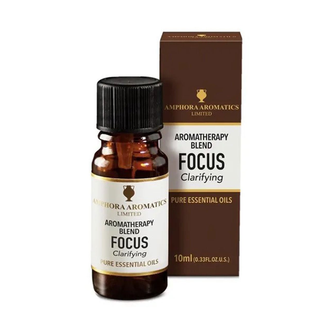 Focus Aromatherapy Blend Clarifying 10ml - Eco Natural Products - Amphora Aromatics - Essential Oil Blend