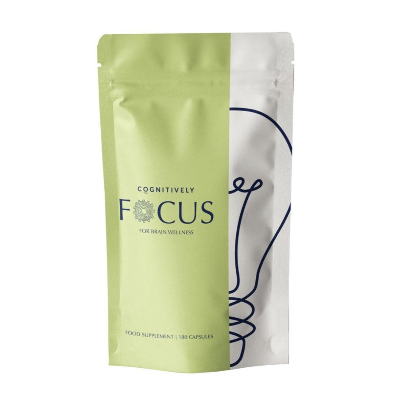 Focus Attention Supplement 180 Capsules - Eco Natural Products - Cognitively - Food Supplement