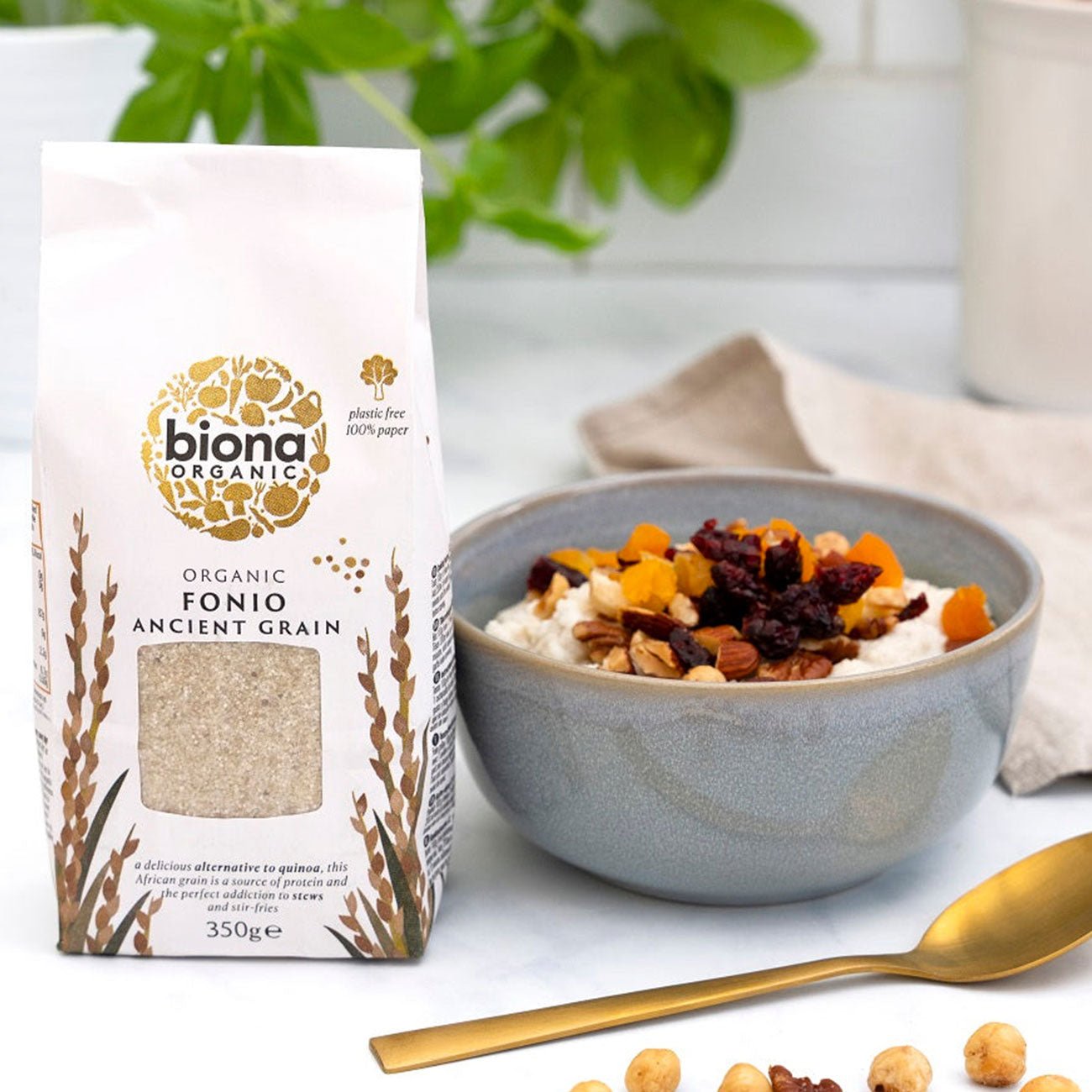 Fonio Ancient Grain 350g - Biona - Grains - Eco Natural Products