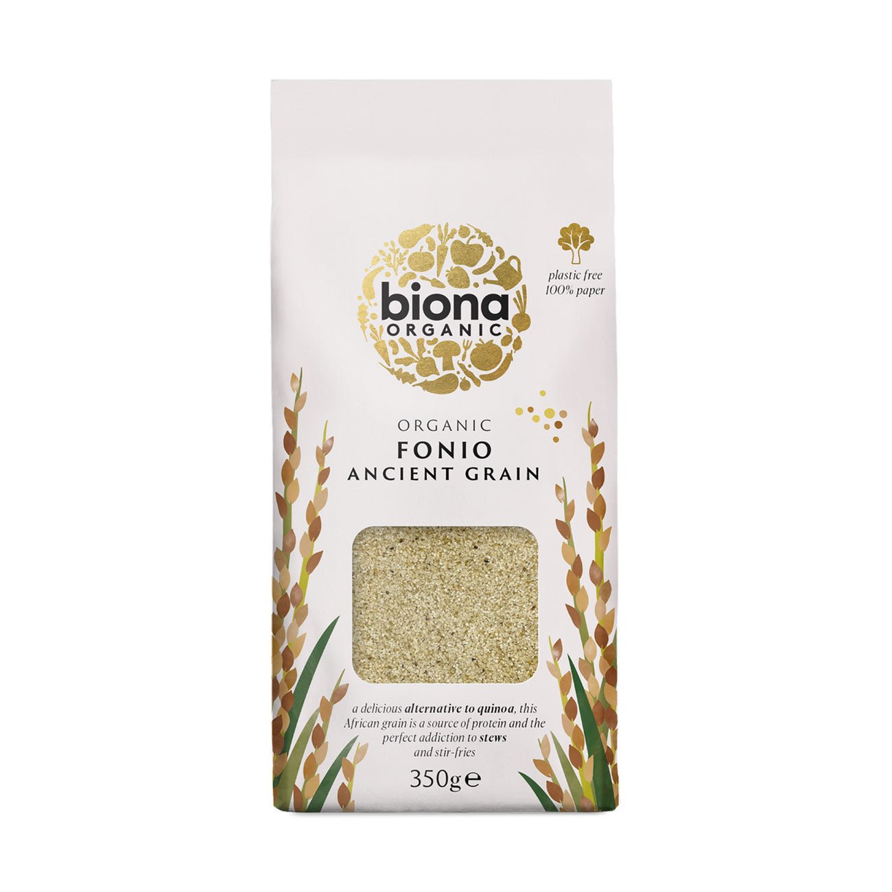 Fonio Ancient Grain 350g - Eco Natural Products - Biona - Grains