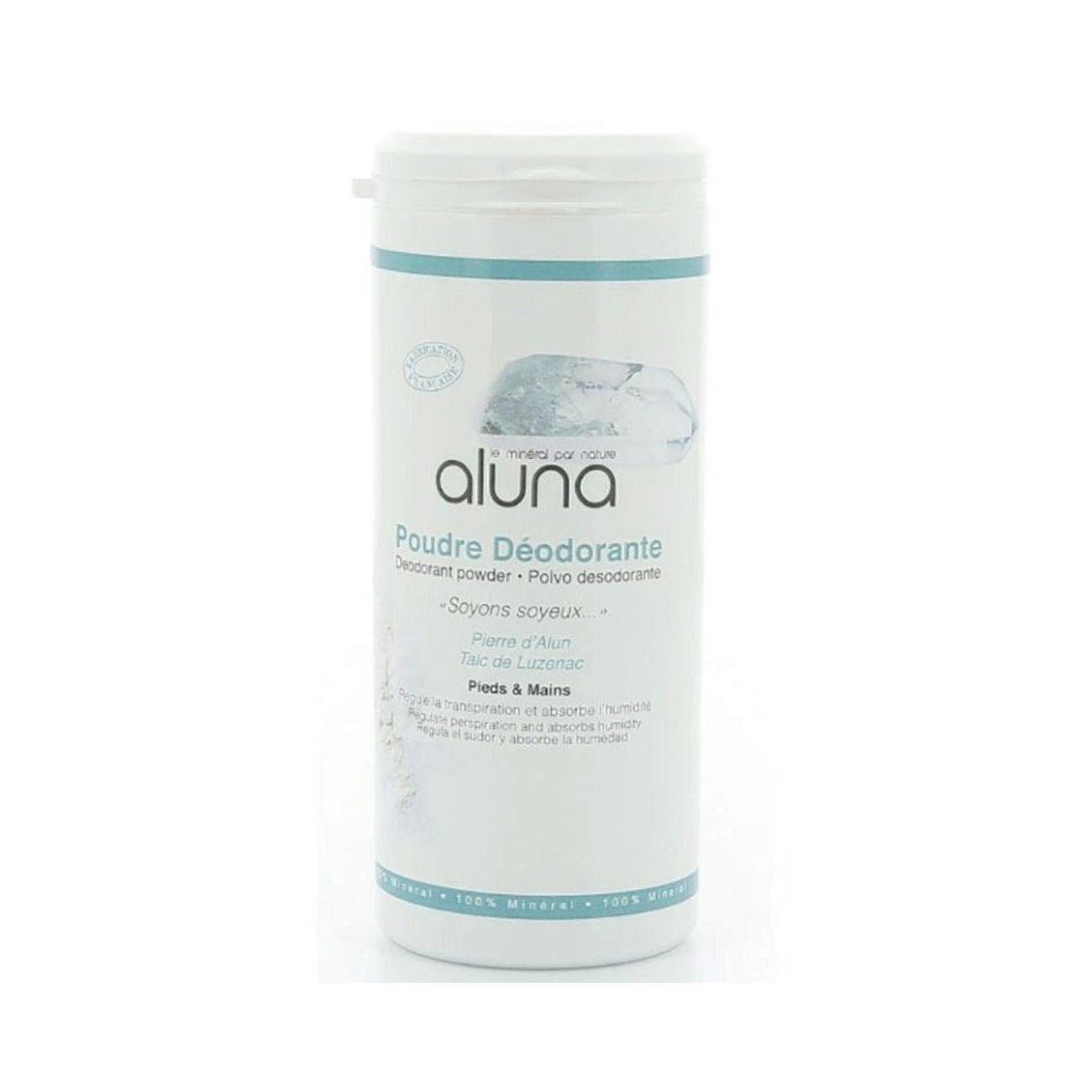 Foot Powder Alum 100g Expiry date 08.2021 - Eco Natural Products - Aluna - Foot Powder