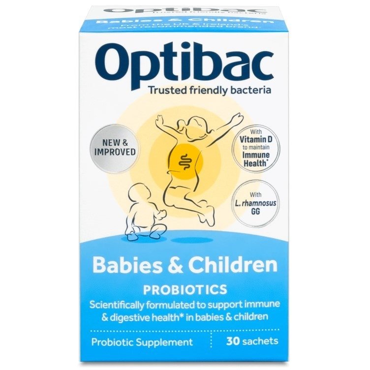 For Babies & Children 30 Sachets - Eco Natural Products - OptiBac Probiotics - Vitamins & Supplements