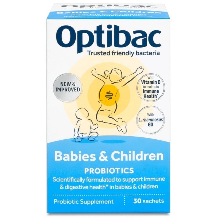 For Babies & Children 30 Sachets - OptiBac Probiotics - Vitamins & Supplements - Eco Natural Products