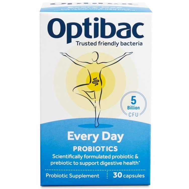 For Every Day 30 Capsules - Eco Natural Products - OptiBac Probiotics - Vitamins & Supplements