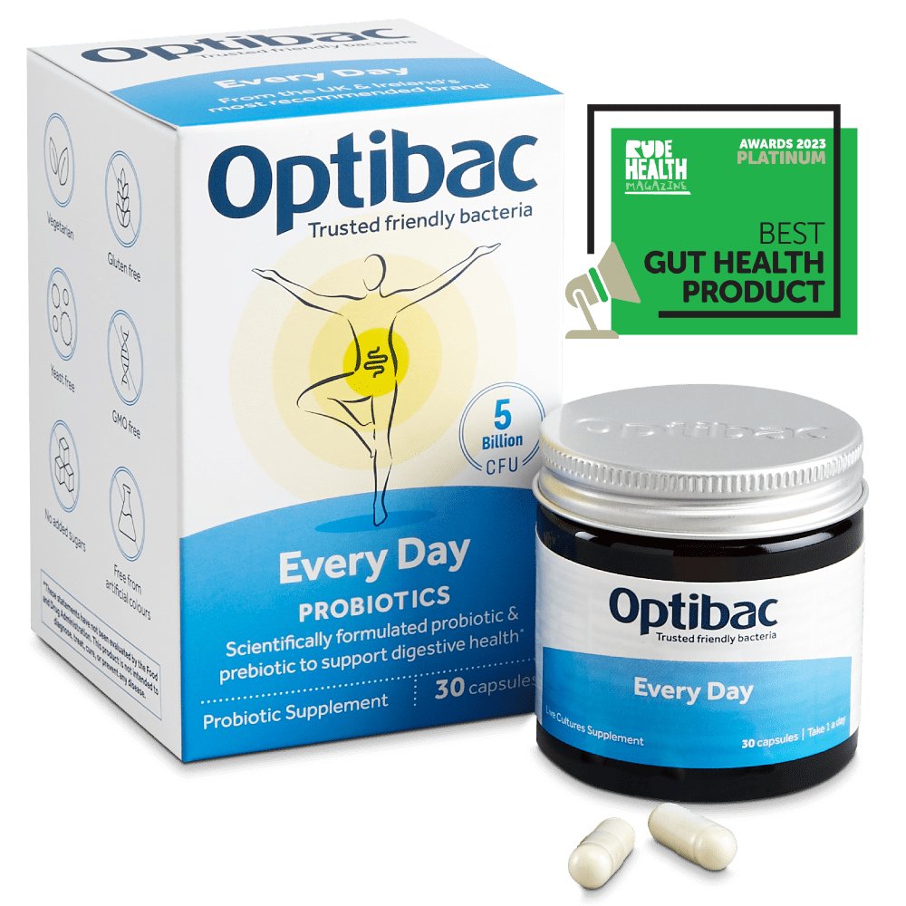 For Every Day 30 Capsules - Eco Natural Products - OptiBac Probiotics - Vitamins & Supplements