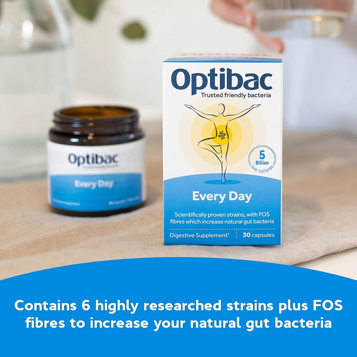 For Every Day 90 Capsules - OptiBac Probiotics - Vitamins & Supplements - Eco Natural Products