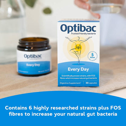 For Every Day 90 Capsules - OptiBac Probiotics - Vitamins & Supplements - Eco Natural Products