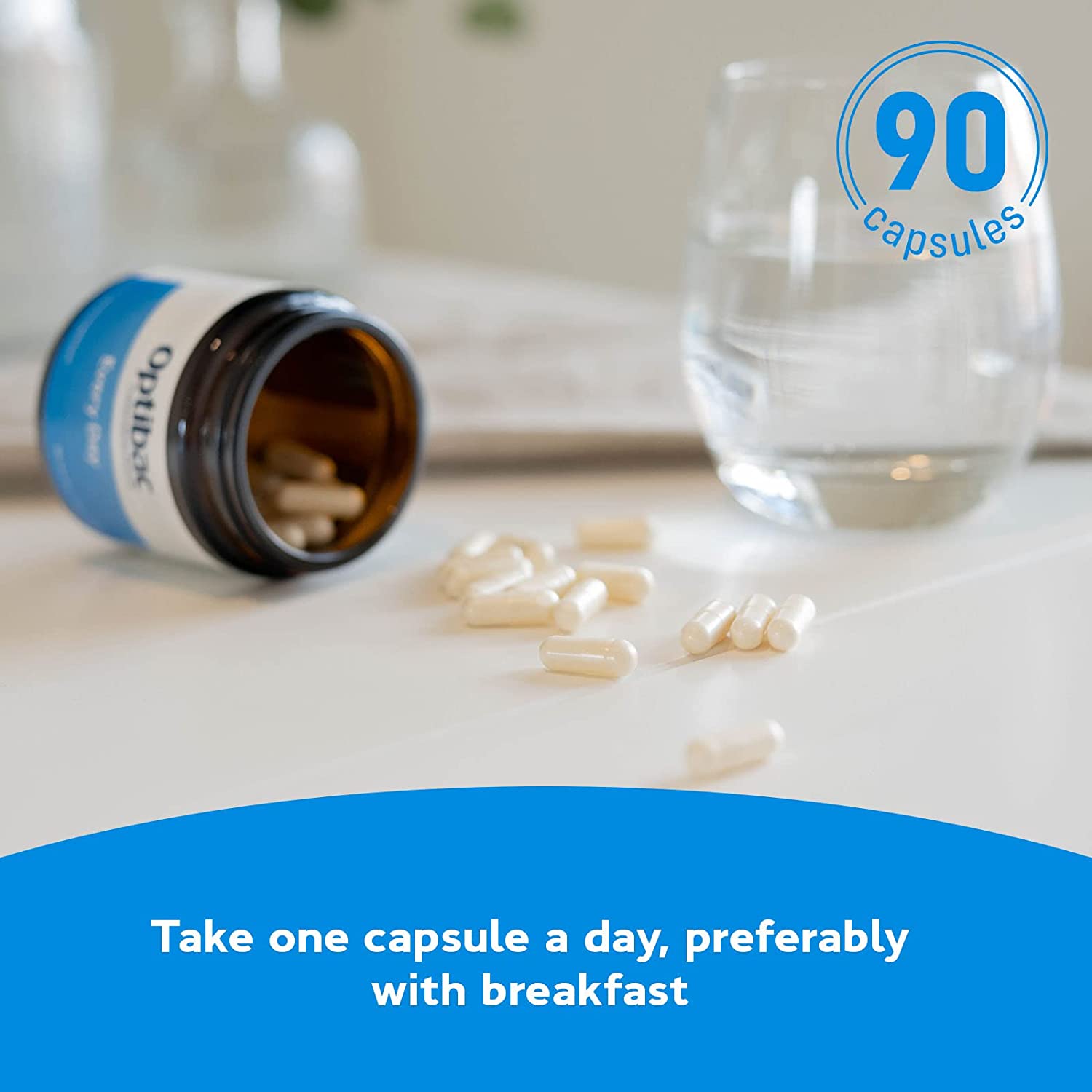 For Every Day 90 Capsules - OptiBac Probiotics - Vitamins & Supplements - Eco Natural Products