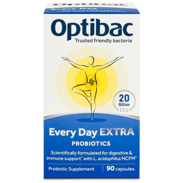 For Every Day EXTRA Strength 90 Capsules - Eco Natural Products - OptiBac Probiotics - Vitamins & Supplements