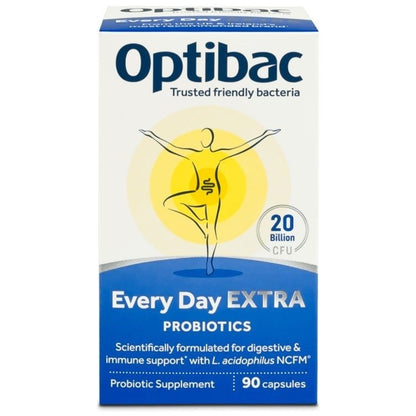 For Every Day EXTRA Strength 90 Capsules - OptiBac Probiotics - Vitamins & Supplements - Eco Natural Products