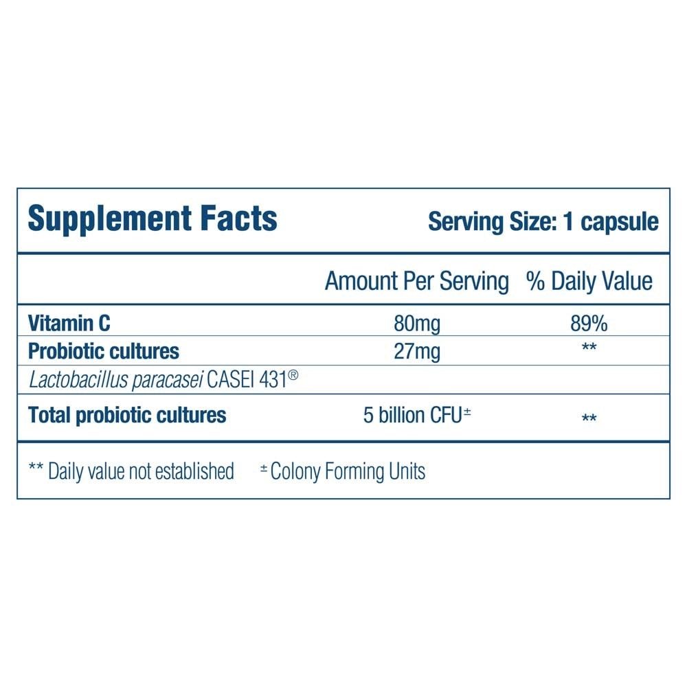 For Immune Support 30 Capsules - Eco Natural Products - OptiBac Probiotics - Vitamins & Supplements