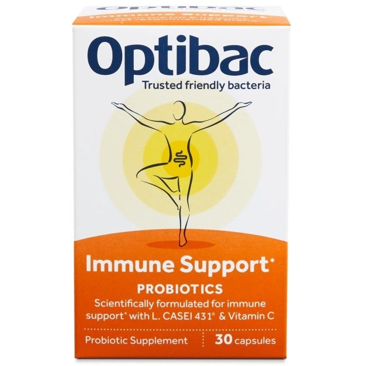 For Immune Support 30 Capsules - Eco Natural Products - OptiBac Probiotics - Vitamins & Supplements