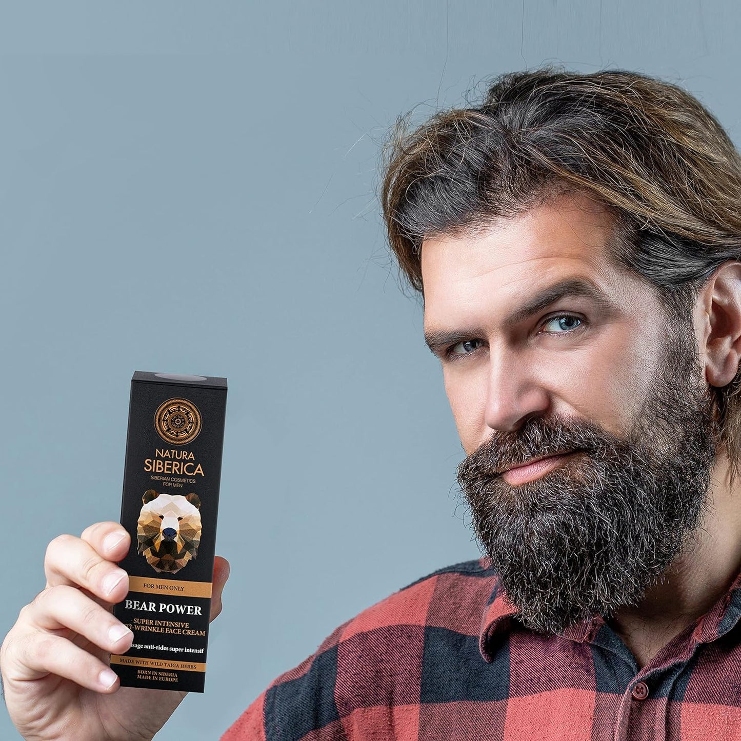 For Men Only Bear Super Intensive Power Anti - Wrinkle Face Cream 50ml - Natura Siberica - Day Cream - Eco Natural Products