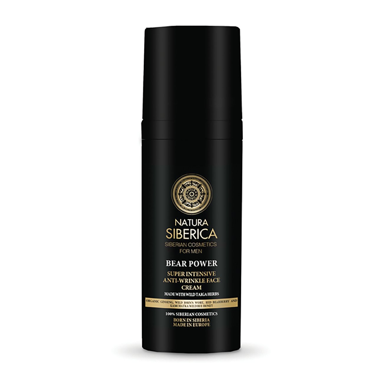 For Men Only Bear Super Intensive Power Anti - Wrinkle Face Cream 50ml - Eco Natural Products - Natura Siberica - Day Cream