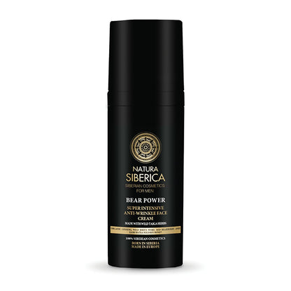 For Men Only Bear Super Intensive Power Anti - Wrinkle Face Cream 50ml - Natura Siberica - Day Cream - Eco Natural Products