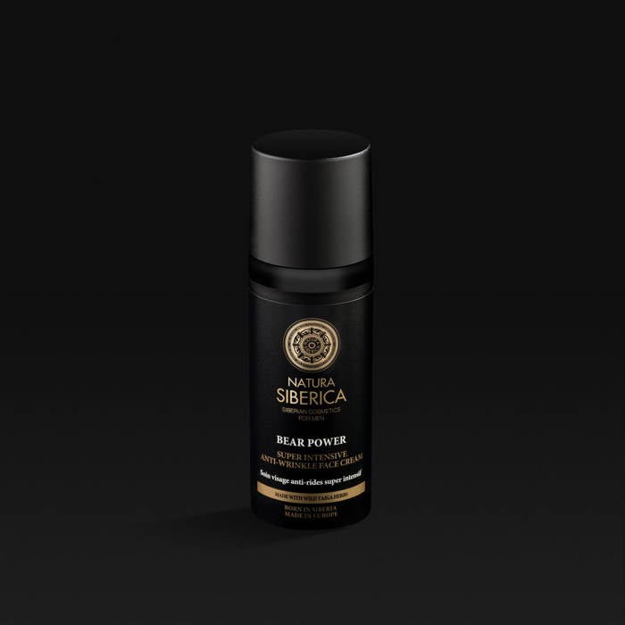 For Men Only Bear Super Intensive Power Anti - Wrinkle Face Cream 50ml - Natura Siberica - Day Cream - Eco Natural Products